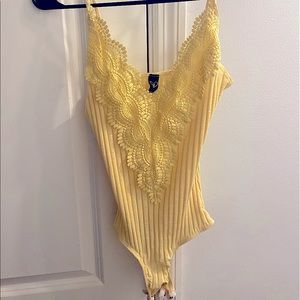 Beautiful Yellow Women’s Body Suit